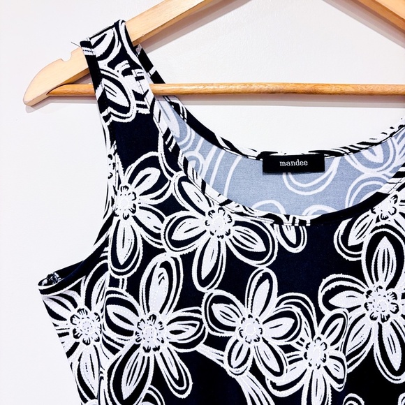 MANDEE Navy floral dress - Picture 2 of 6